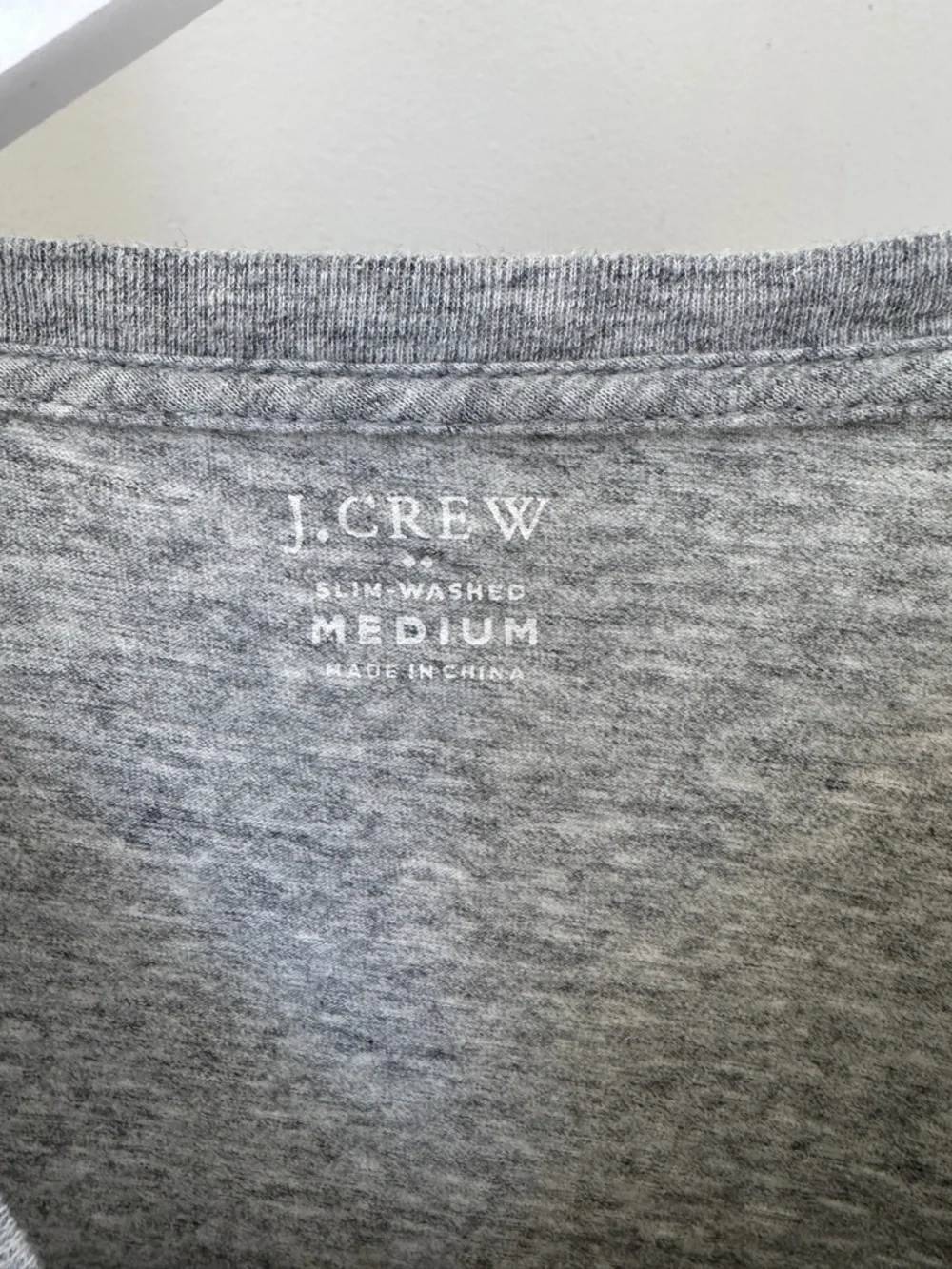 J. Crew light heather